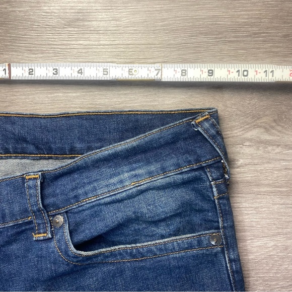 True Religion Men’s Distressed Slim Fit Jeans 40 Blue Denim - Picture 12 of 13